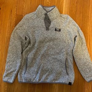 llbean Womens pullover fleece